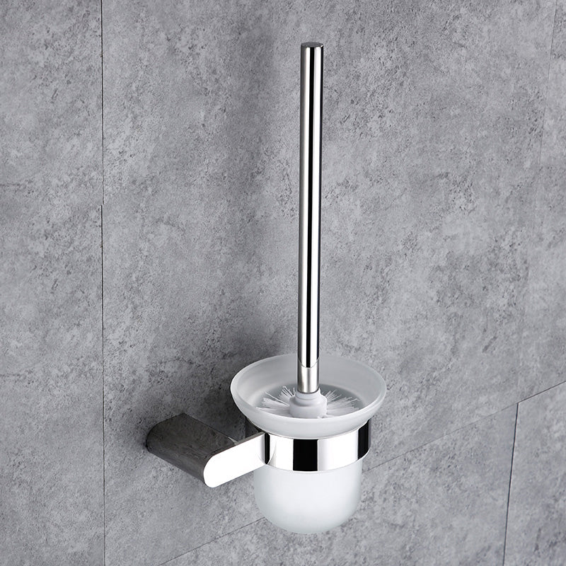 Lisslune | Contemporary Bathroom Accessories Hardware Set in Silver with Soap Dish
