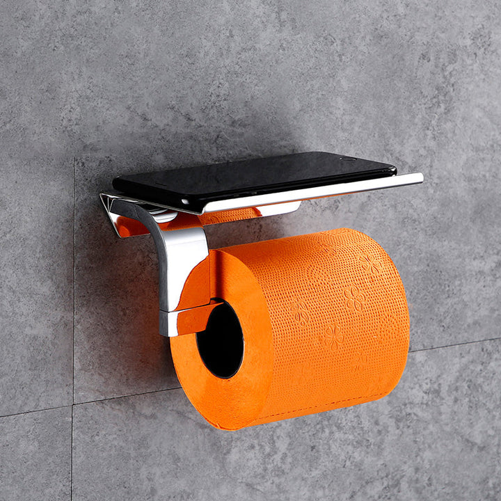 Lisslune | Contemporary Bathroom Accessories Hardware Set in Silver with Soap Dish