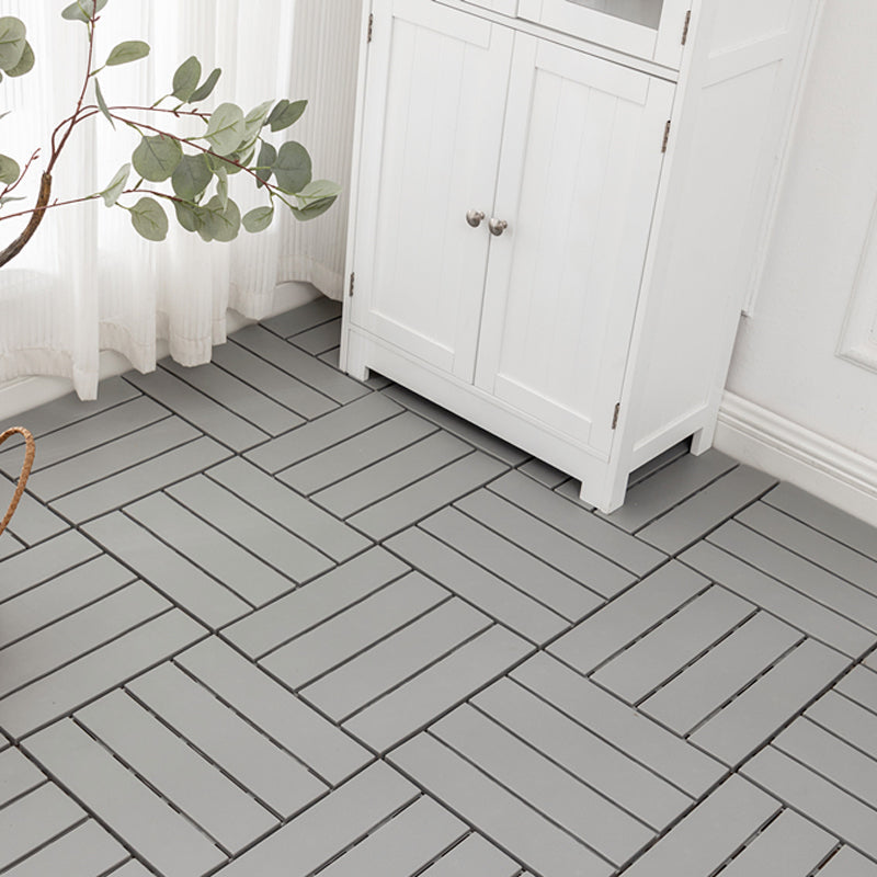 Lisslune | Modern Style WPC Flooring Corrosion Resistant Square Wood Floor