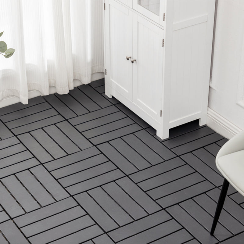 Lisslune | Modern Style WPC Flooring Corrosion Resistant Square Wood Floor