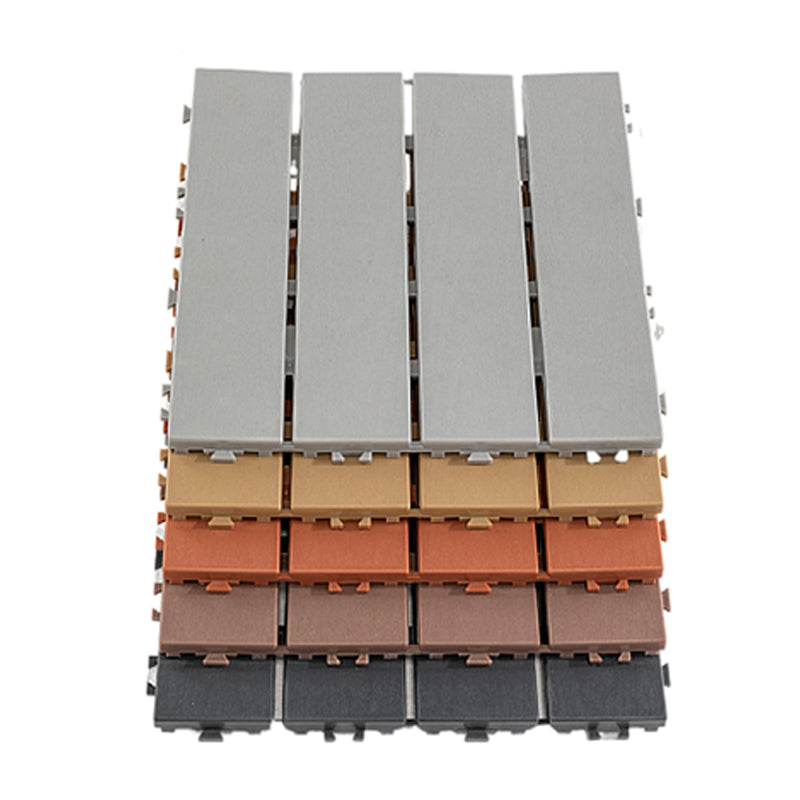 Lisslune | Modern Style WPC Flooring Corrosion Resistant Square Wood Floor