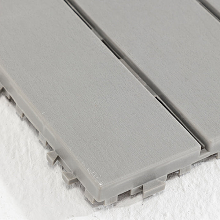 Lisslune | Modern Style WPC Flooring Corrosion Resistant Square Wood Floor