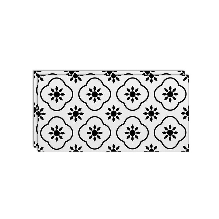 Lisslune | Single Tile Wallpaper Peel and Stick Wall Tile with Rectangular Shape