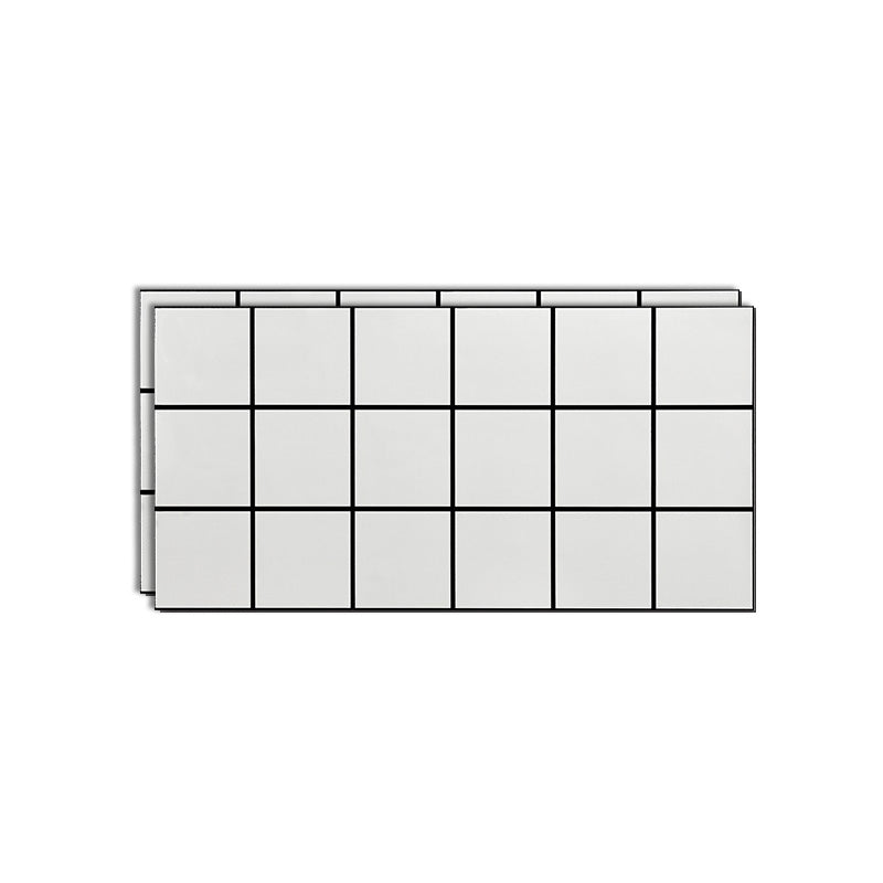 Lisslune | Single Tile Wallpaper Peel and Stick Wall Tile with Rectangular Shape