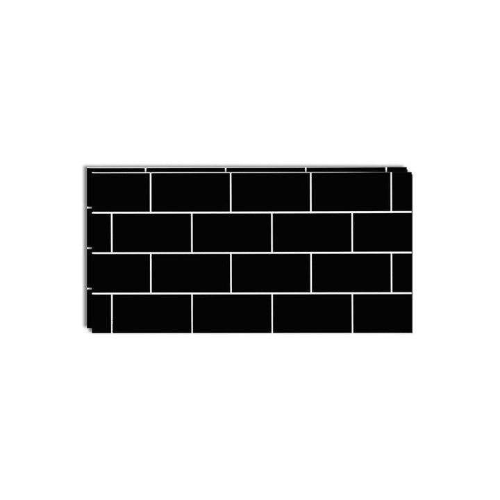 Lisslune | Single Tile Wallpaper Peel and Stick Wall Tile with Rectangular Shape