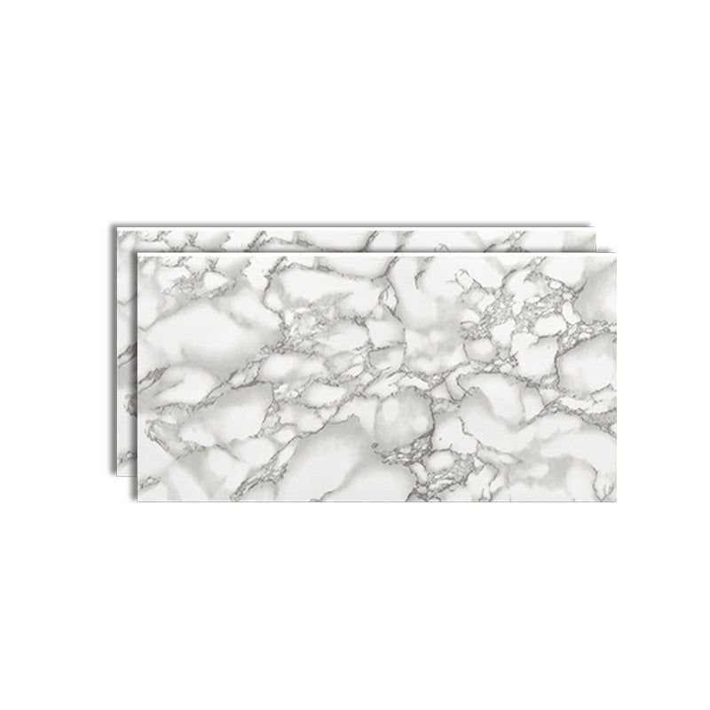 Lisslune | Single Tile Wallpaper Modern PVC Peel and Stick Tile with Rectangular Shape