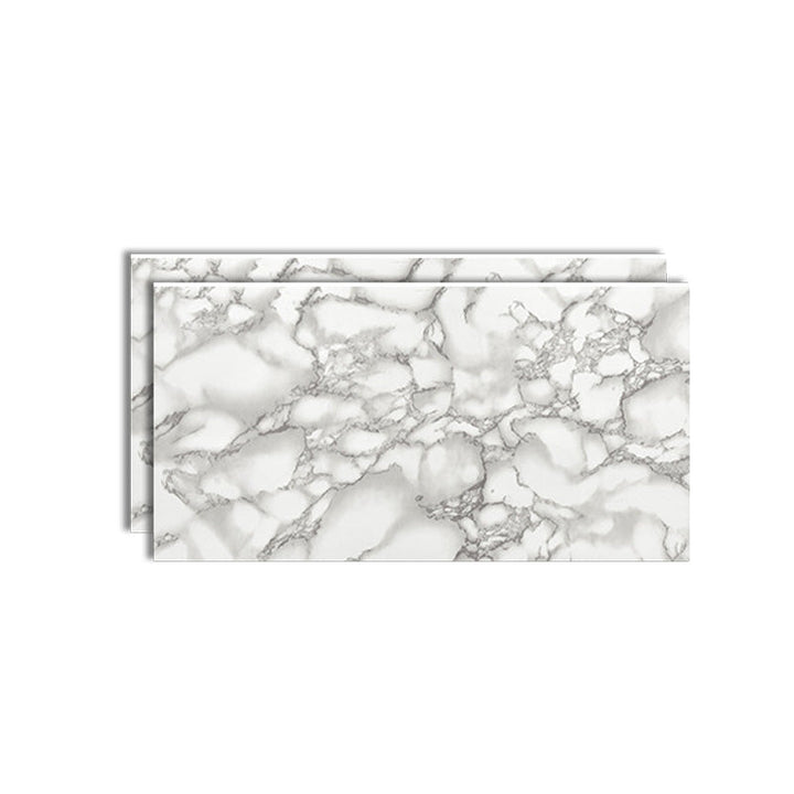 Lisslune | Single Tile Wallpaper Modern PVC Peel and Stick Tile with Rectangular Shape