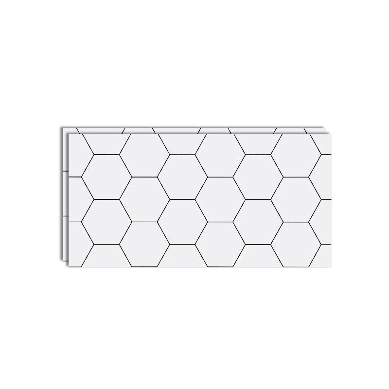 Lisslune | Single Tile Wallpaper Modern PVC Peel and Stick Tile with Rectangular Shape