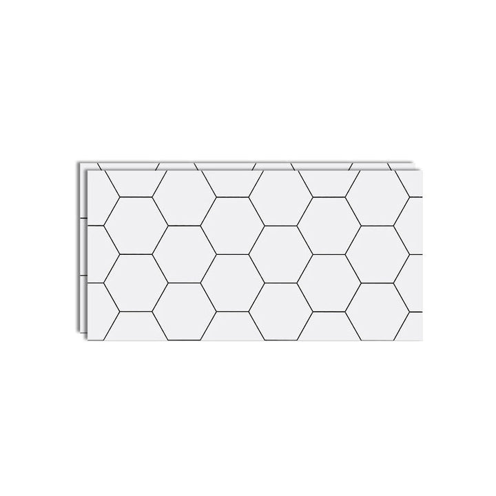 Lisslune | Single Tile Wallpaper Modern PVC Peel and Stick Tile with Rectangular Shape