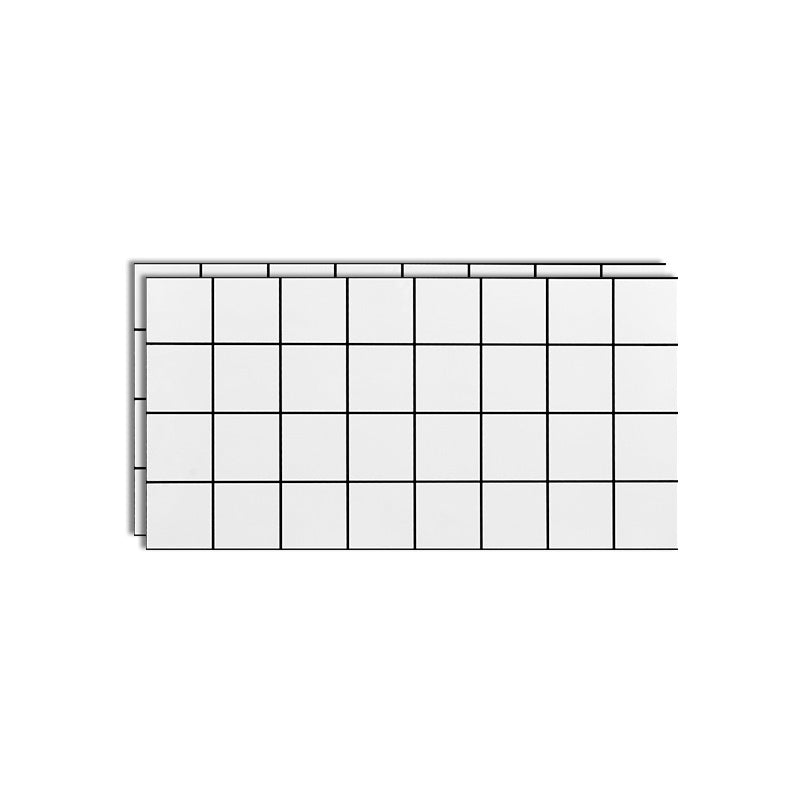 Lisslune | Single Tile Wallpaper Modern PVC Peel and Stick Tile with Rectangular Shape