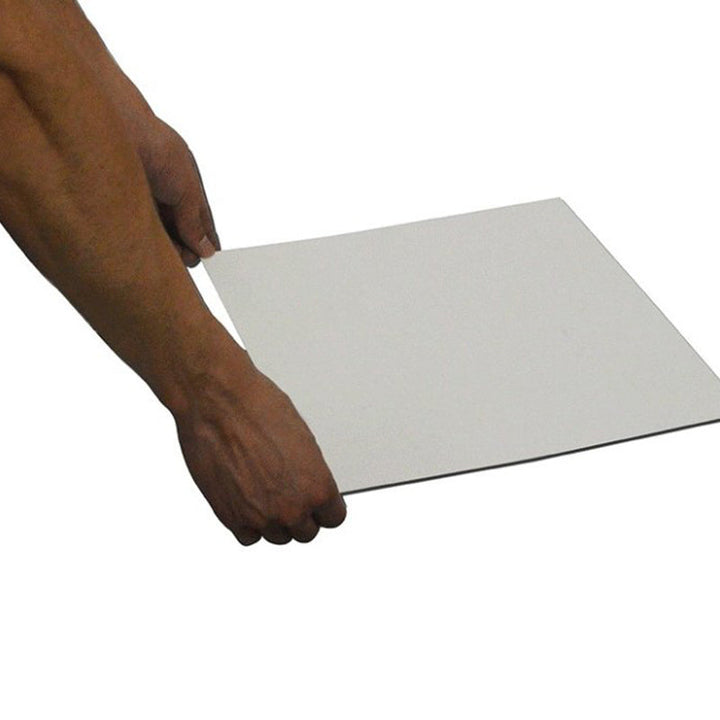 Lisslune | 12" x 12" Peel & Stick Glass Square Grid Mosaic Peel and Stick Tile 10-Pack