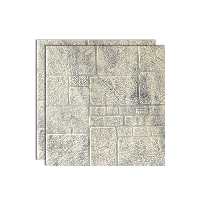 Lisslune | Modern Wall Covering 3D Brick Peel and Stick Waterproof Wall Covering