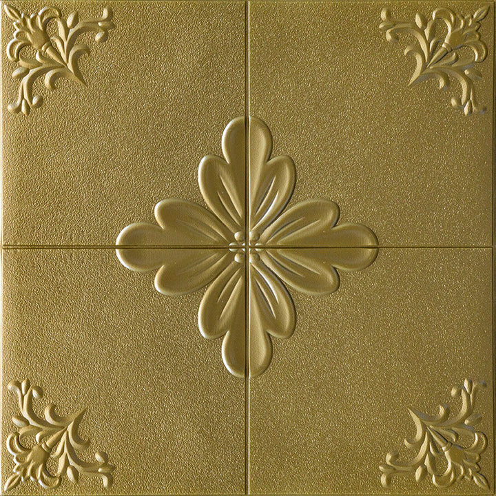 Lisslune | Interior Wall Cladding 3D Floral Print Peel and Stick Waterproof Wall Panels