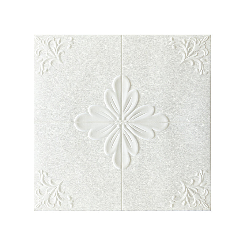 Lisslune | Interior Wall Cladding 3D Floral Print Peel and Stick Waterproof Wall Panels