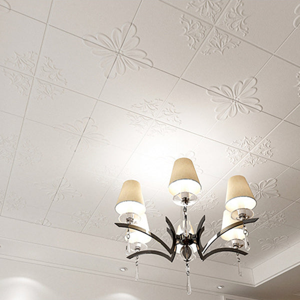 Lisslune | Interior Wall Cladding 3D Floral Print Peel and Stick Waterproof Wall Panels