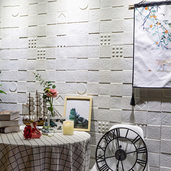 Lisslune | Home Interior Wall Panel 3D Printed Brick Peel and Stick Wall Covering