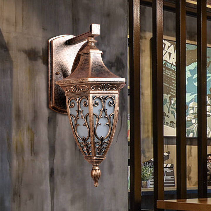 Skørter | Aluminum Rust Sconces Lighting Urn-Shaped 1-Light Country Wall Lamp Light