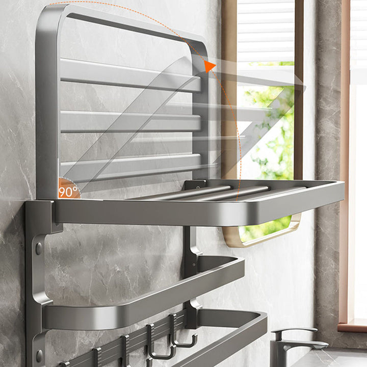 Lisslune | Traditional bathroom accessory as a single piece or in a set in gray