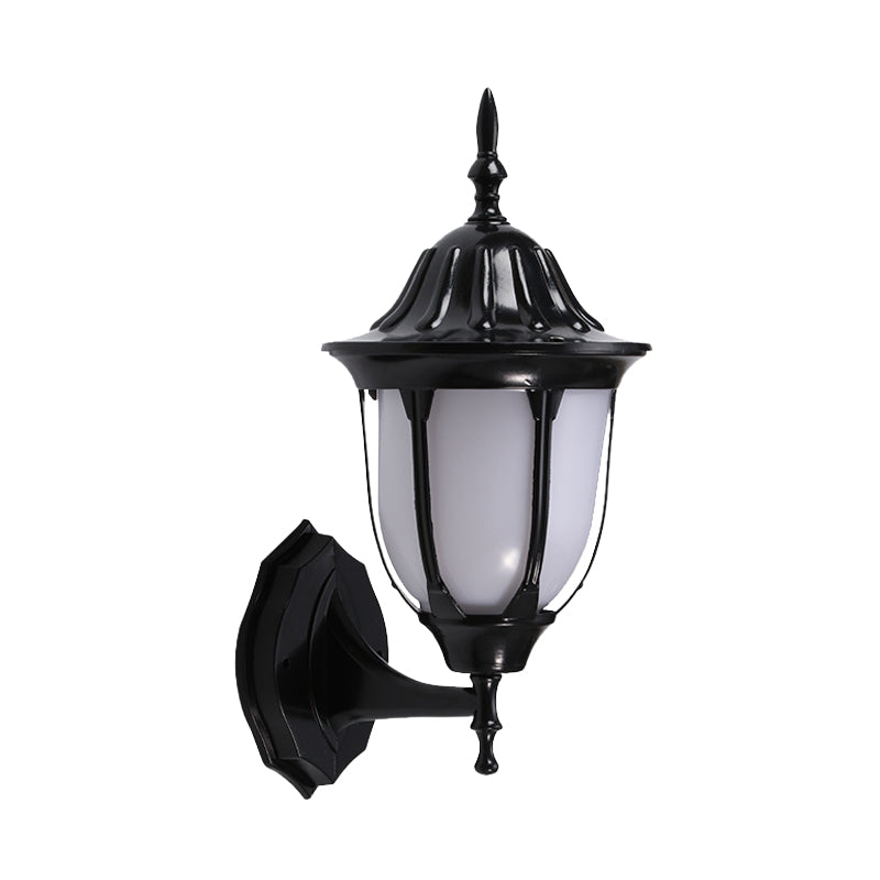 Skørter | Black Version 1 Head Wall Mounted Lamp Lodges White Plastic Pig Cage Wall Light Lighting for Passage