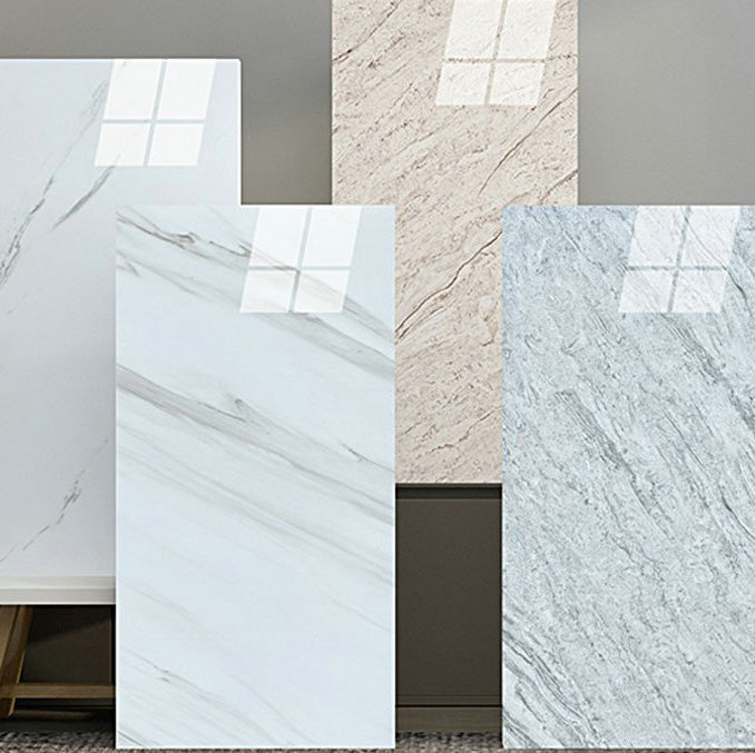 Lisslune | Plastic Peel and Stick Wall Tiles Single Tile Wallpaper with Rectangular Shape