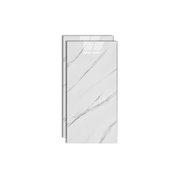 Lisslune | Plastic Peel and Stick Wall Tiles Single Tile Wallpaper in Rectangular Shape
