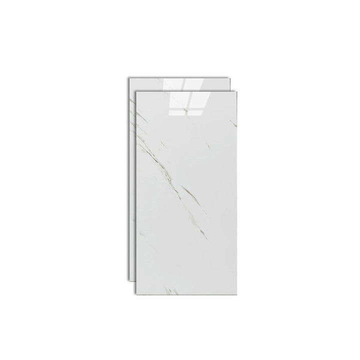 Lisslune | Plastic Peel and Stick Wall Tiles Single Tile Wallpaper in Rectangular Shape