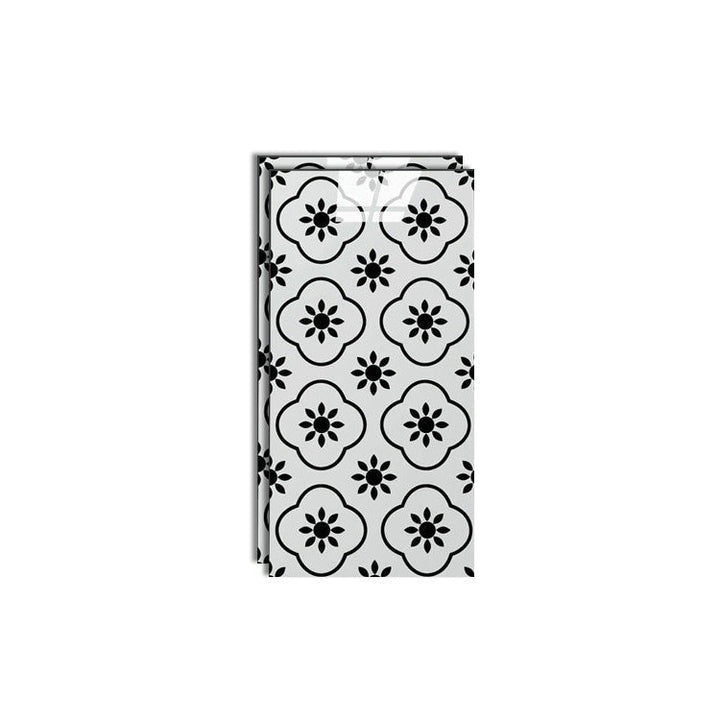 Lisslune | Plastic Peel and Stick Wall Tiles Single Tile Wallpaper with Rectangular Shape
