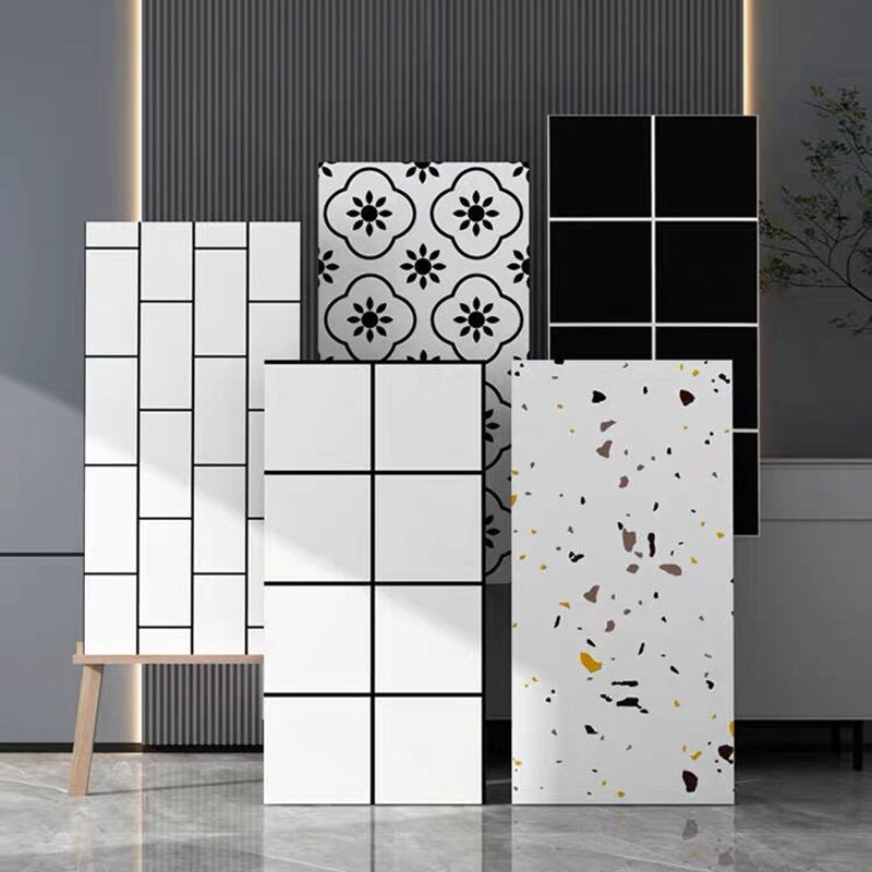 Lisslune | Modern Style Peel & Stick Tile Single Tile Wallpaper with Waterproof