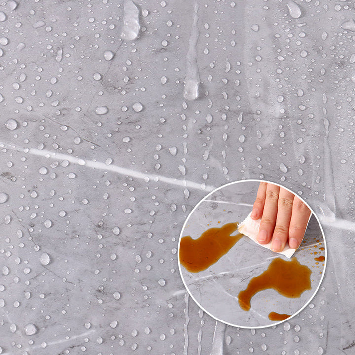 Lisslune | Polygon Peel and Stick Back Wall Tiles PVC Peel and Stick Tiles for Kitchen and Bathroom