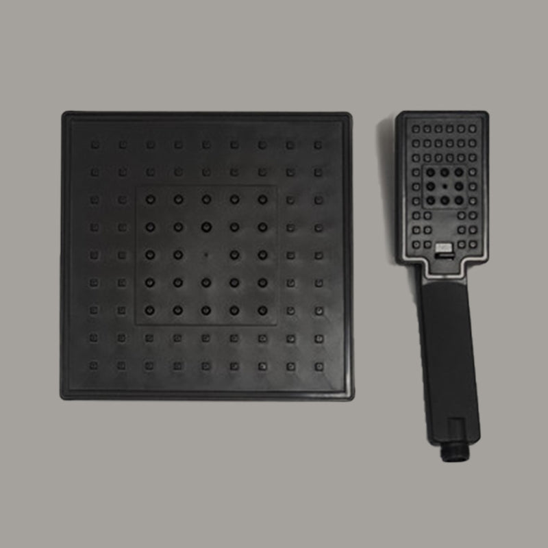 Lisslune | Square Shower Head Combination Standard Spray Pattern with Hand Shower