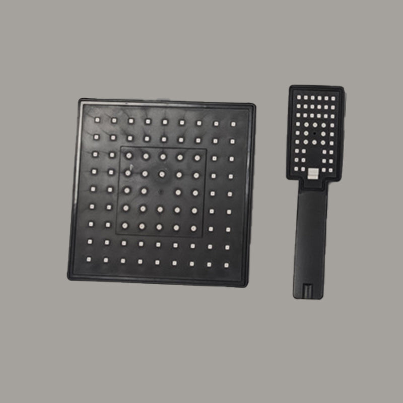 Lisslune | Square Shower Head Combination Standard Spray Pattern with Hand Shower