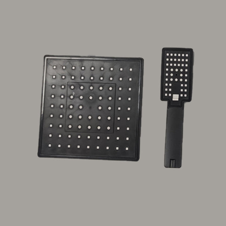 Lisslune | Square Shower Head Combination Standard Spray Pattern with Hand Shower