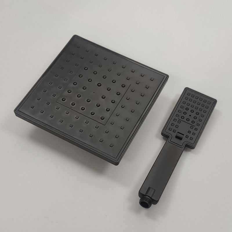 Lisslune | Square Shower Head Combination Standard Spray Pattern with Hand Shower