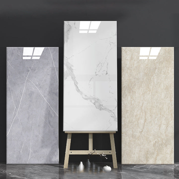 Lisslune | Polygon Field Peel and Stick Back Wall Tile PVC Peel and Stick Tile for the Kitchen