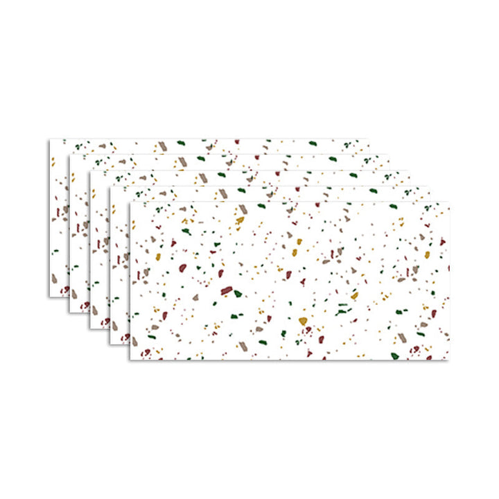 Lisslune | Polygon Field Peel and Stick Back Wall Tile PVC Peel and Stick Tile for the Kitchen