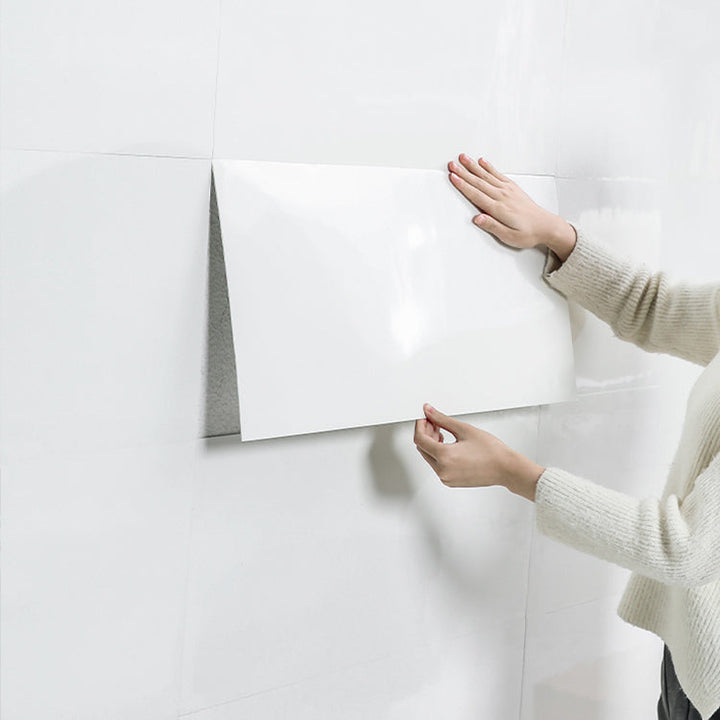 Lisslune | Mosaic Tile Peel and Stick Tile PVC Kitchen Bathroom Back Wall Peel and Stick Wall Tile
