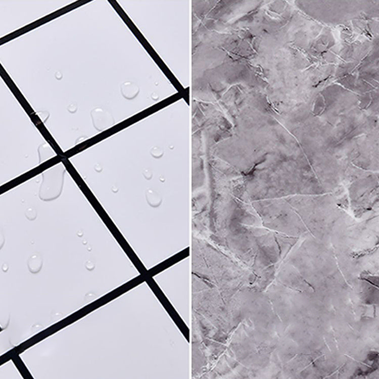 Lisslune | Mosaic Tile Peel and Stick Tile PVC Kitchen Bathroom Back Wall Peel and Stick Wall Tile