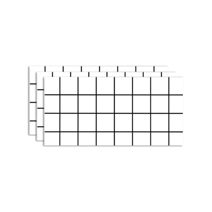 Lisslune | Mosaic Tile Peel and Stick Tile PVC Kitchen Bathroom Back Wall Peel and Stick Wall Tile