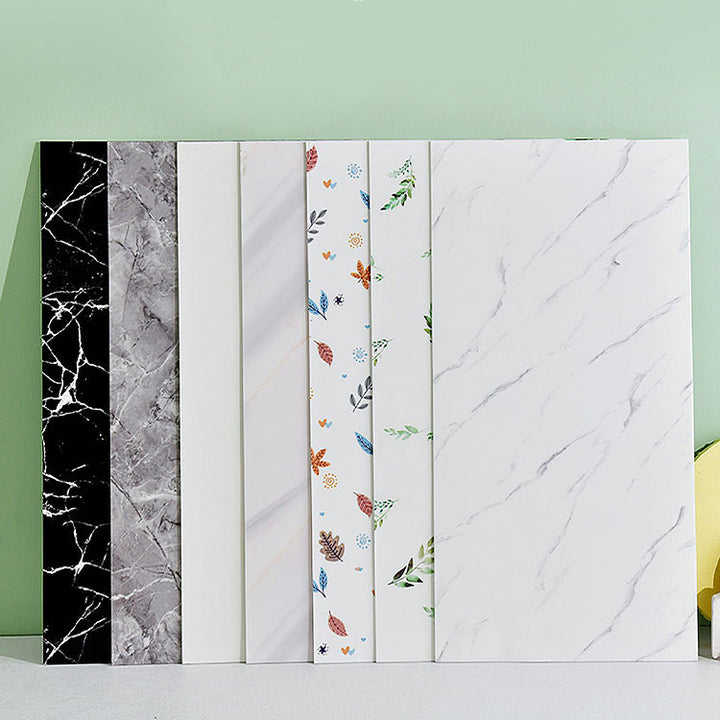 Lisslune | Mosaic Tile Peel and Stick Tile PVC Kitchen Bathroom Back Wall Peel and Stick Wall Tile