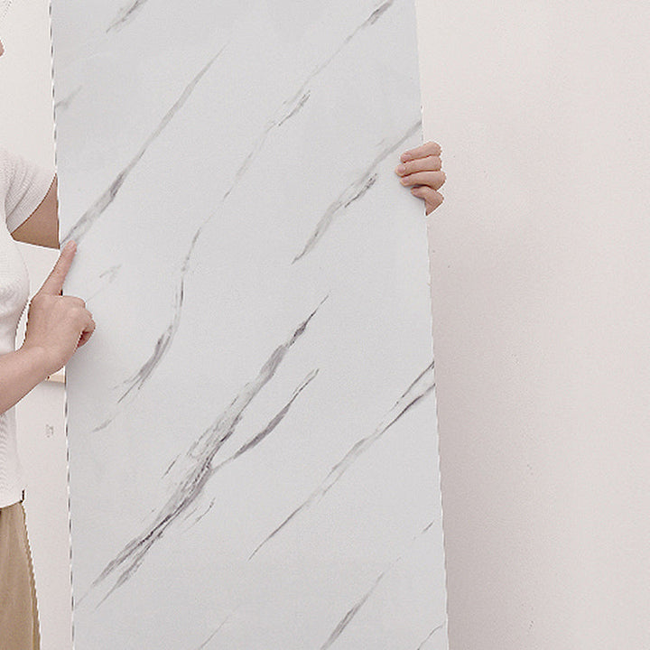 Lisslune | Mosaic Tile Peel and Stick Tile PVC Kitchen Backsplash Peel and Stick Wall Tile