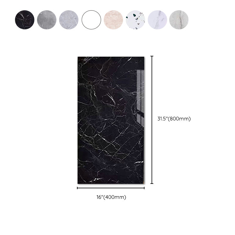 Lisslune | Mosaic Tile Peel and Stick Tile PVC Kitchen Backsplash Peel and Stick Wall Tile