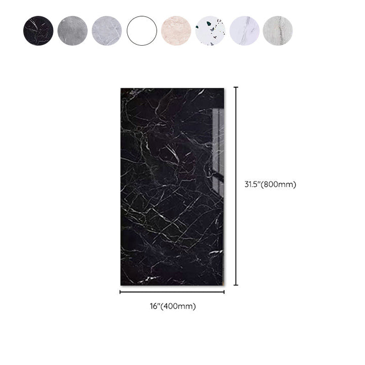 Lisslune | Mosaic Tile Peel and Stick Tile PVC Kitchen Backsplash Peel and Stick Wall Tile