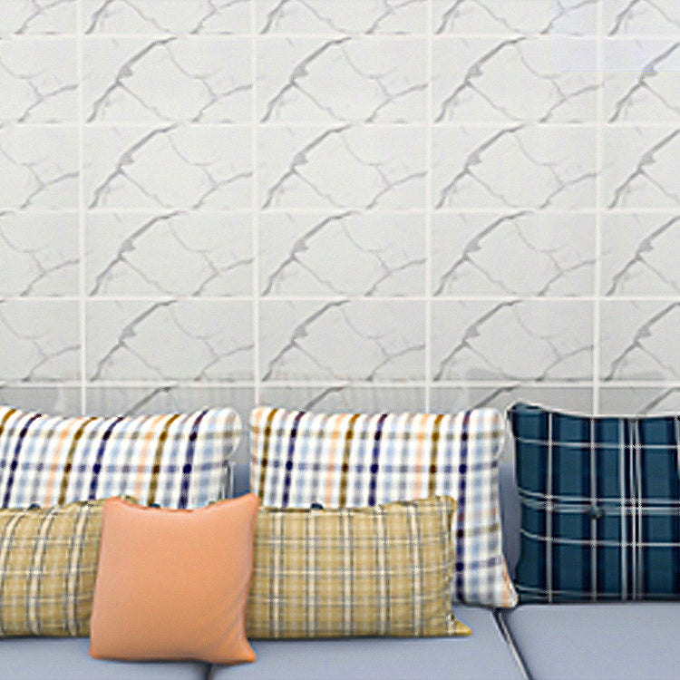 Lisslune | Mosaic Tiles Self-Adhesive Tiles PVC Kitchen and Bath Splash Protection Self-Adhesive Tiles