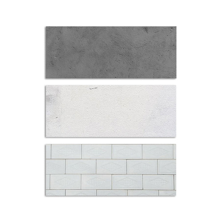 Lisslune | Mosaic Tiles Self-Adhesive Tiles PVC Kitchen and Bath Splash Protection Self-Adhesive Tiles
