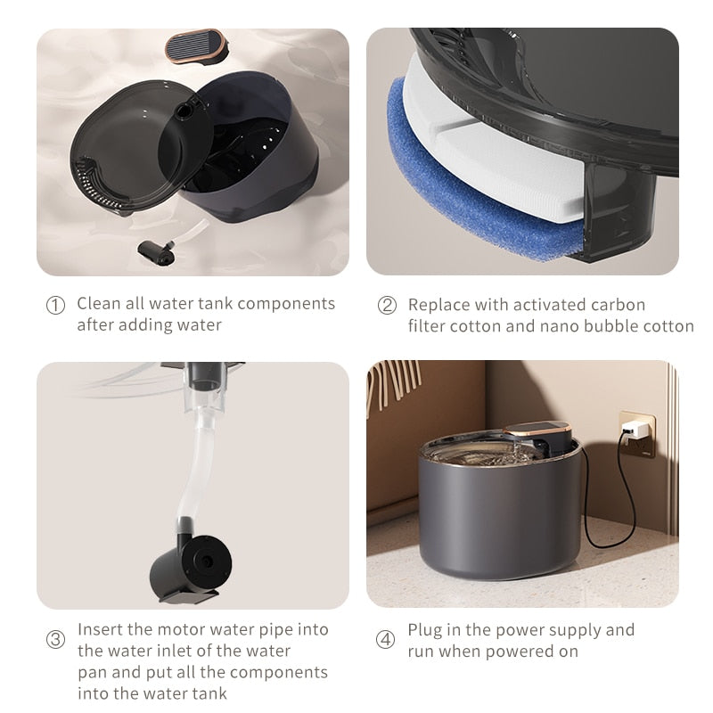 Lisslune | Automatic water source