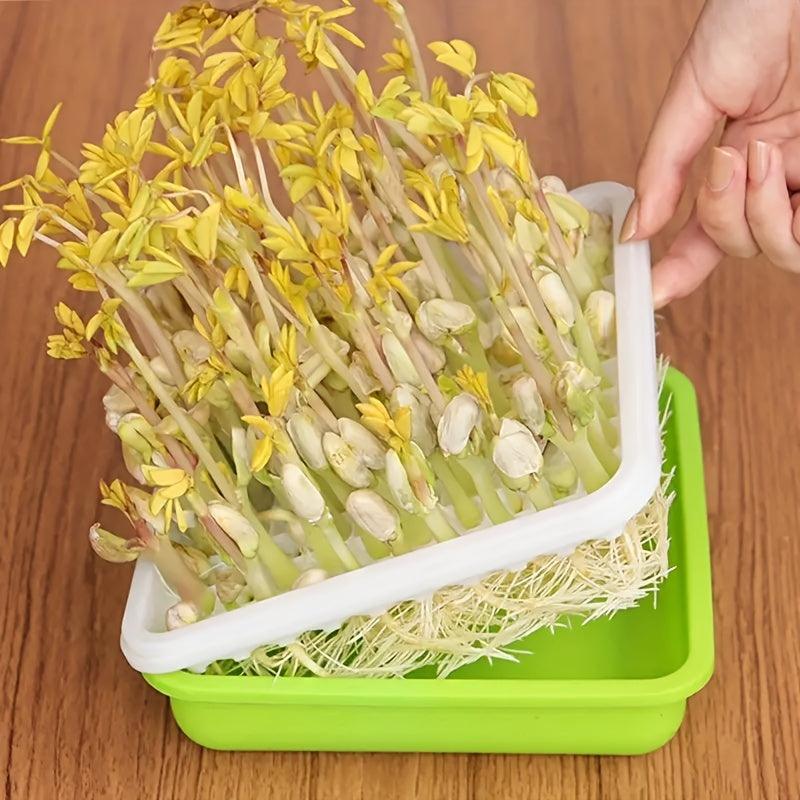 Lisslune | Soil-free Hydroponic Seedling Germination Trays - 5-Pack for Indoor & Outdoor Cultivation