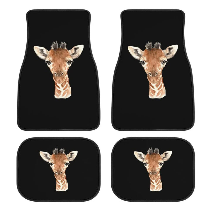 Lisslune | Giraffe Pattern Universal Car Mats