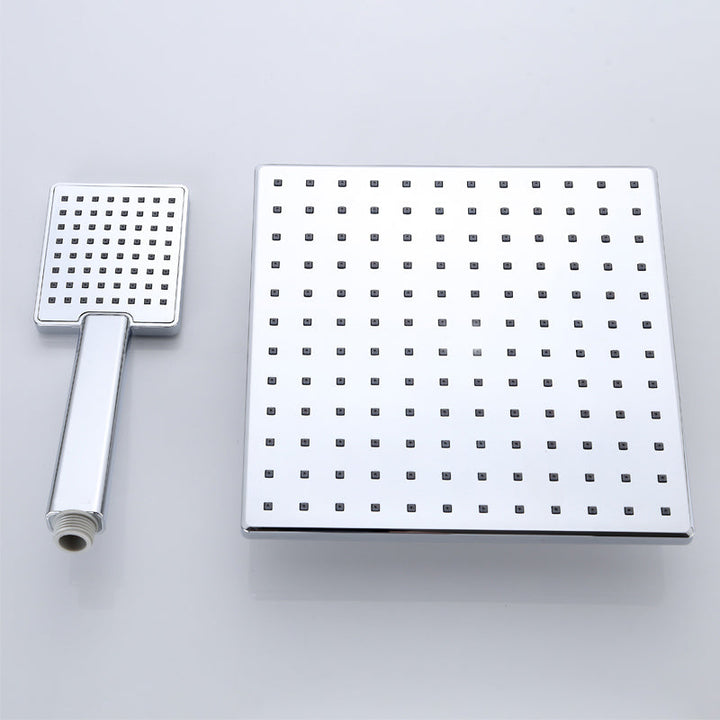 Lisslune | Square Shower Head Combo Large Shower Head with Hand Shower