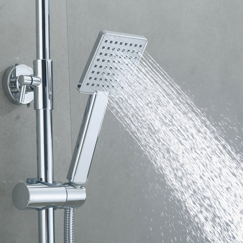 Lisslune | Square Shower Head Combo Large Shower Head with Hand Shower