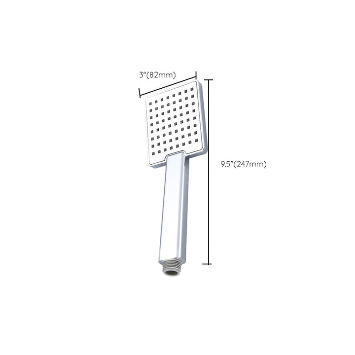 Lisslune | Square Shower Head Combo Large Shower Head with Hand Shower